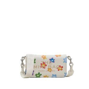 MARC JACOBS The J Link Small Shoulder Bag Women WHITE MULTICOLOR PRINT Handbags